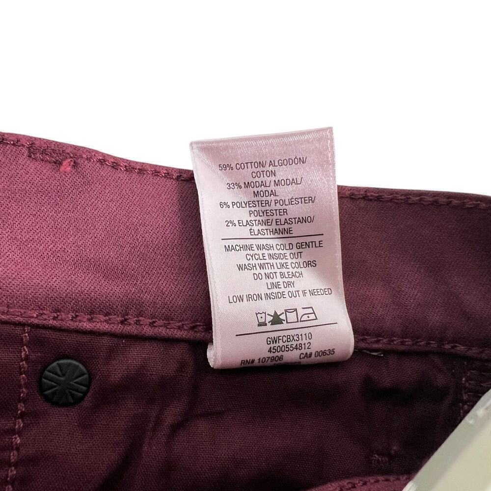 New Women’s Hudson Barbara High-Rise Baby Bootcut Jean w/ Slit Hem Size 25 - Picture 8 of 11